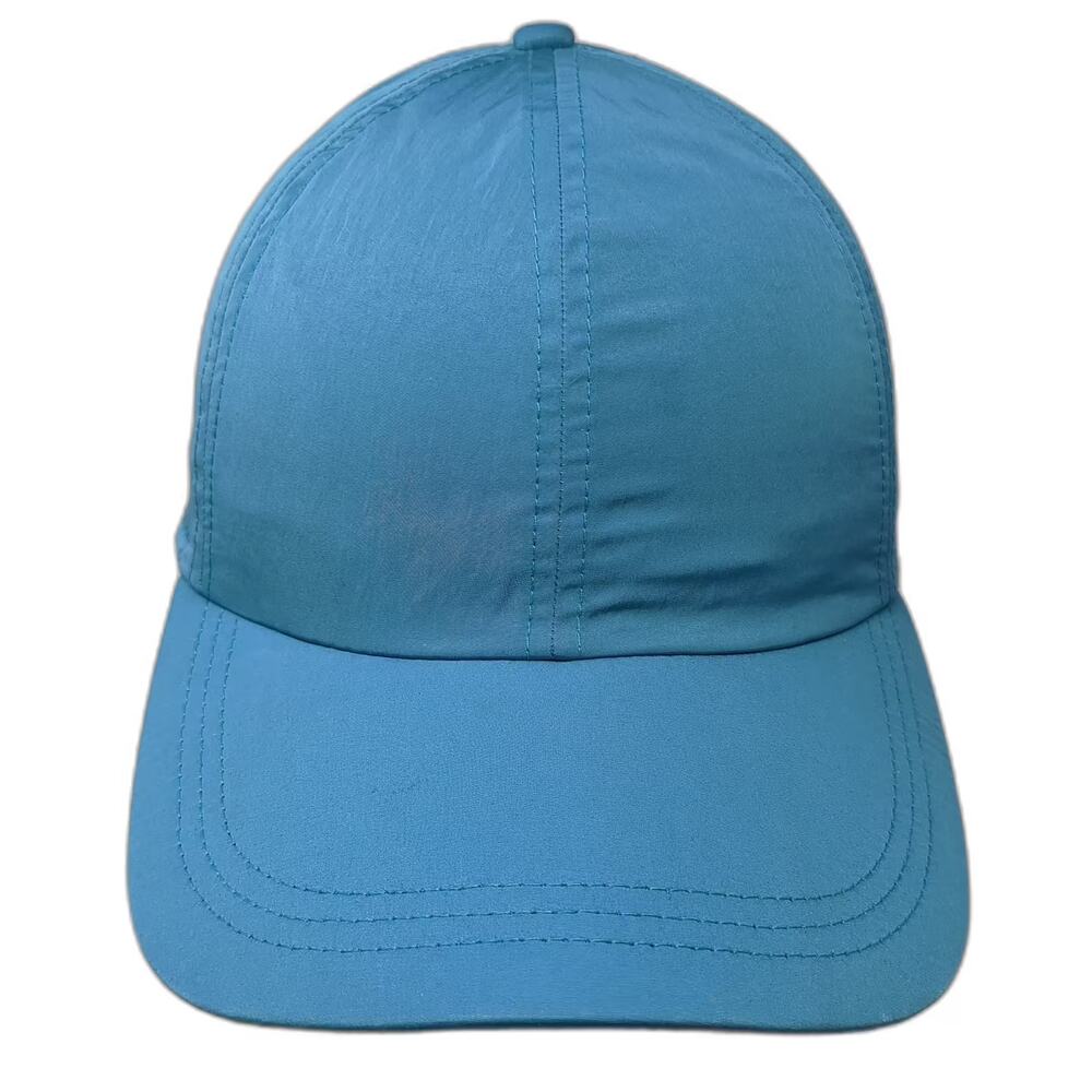 A New Day Blue Baseball Cap Hat Slideback One Size Adjustable Solid Lightweight